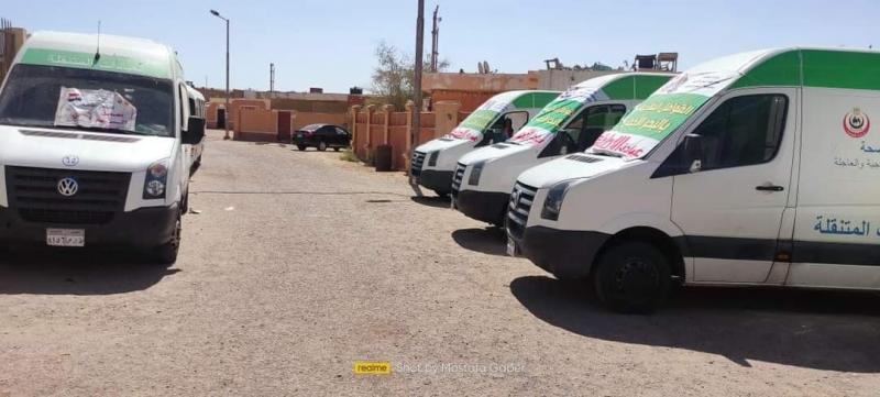 قوافل ”حياة كريمة” العلاجية تبدأ بقرية أبو رماد بالبحر الأحمر.. اليوم
