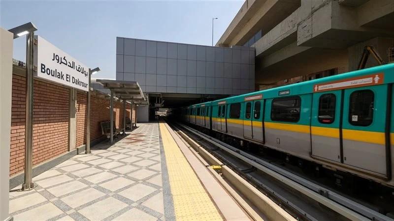 بالصور.. التشغيل التجريبي لمحطة بولاق الدكرور