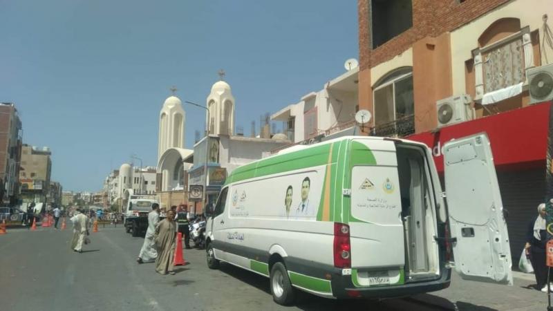 انتشار فرق المبادرات الرئاسية ضمن استعدادات عيد القيامة المجيد وشم النسيم بالبحر الأحمر