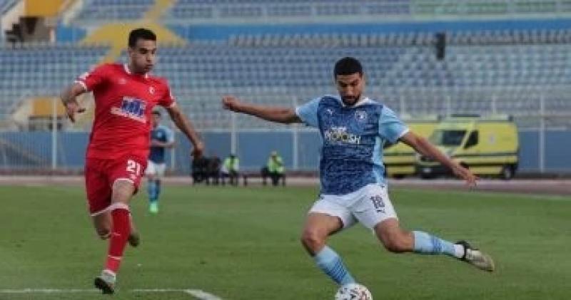 مودرن فيوتشر يحرز هدفا ضد بيراميدز فى الشوط الأول