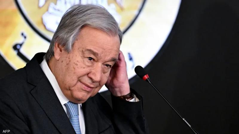 غوتيريش يطالب إسرائيل بوقف التصعيد وفتح معبري رفح وكرم أبو سالم