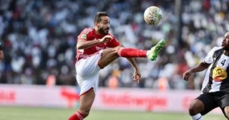 كهربا يحرز الهدف الرابع للأهلى بمرمى الاتحاد السكندرى من ركلة جزاء