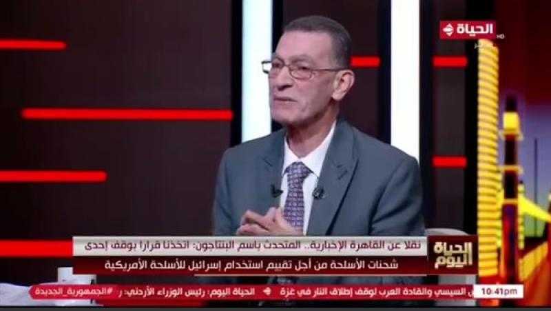 وجدى زين: مصر كشفت للعالم جرائم الاحتلال ضد الشعب الفلسطيني