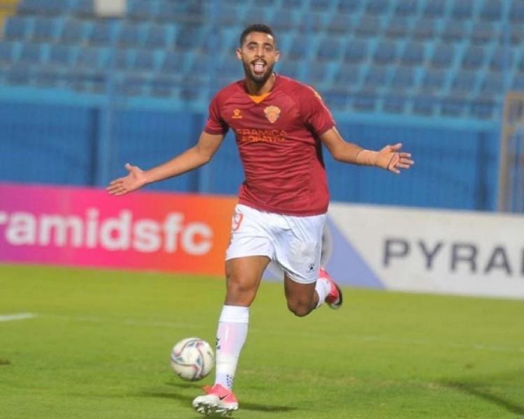 أحمد ياسر ريان يقود هجوم سيراميكا في مباراة طلائع الجيش بالدوري