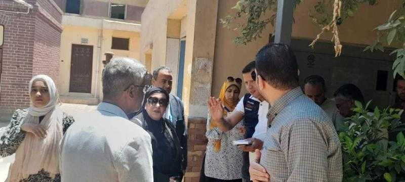 وكيل وزارة الصحة بالمنوفية تتفقد أعمال تطوير البنية التحتية بمستشفى الرمد