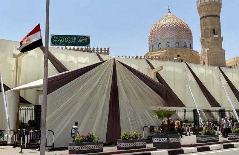 16 كيلو من الذهب و3.5 طن فضة بالمقام ..5 معلومات عن مسجد وضريح السيدة زينب رضي الله عنها بعد التجديد