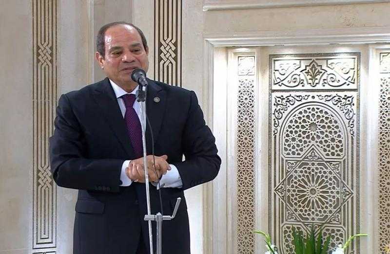 الرئيس السيسي لرئيس طائفة البهرة بالهند: نقدر مشاركتكم في أعمال التطوير التي سبقت السيدة زينب