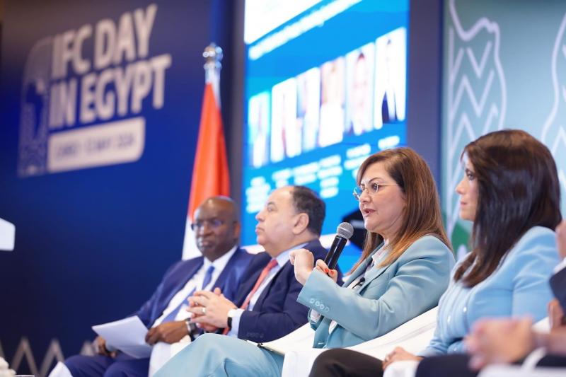 وزيرة التخطيط والتنمية الاقتصادية تشارك في مؤتمر مؤسسة التمويل الدولية