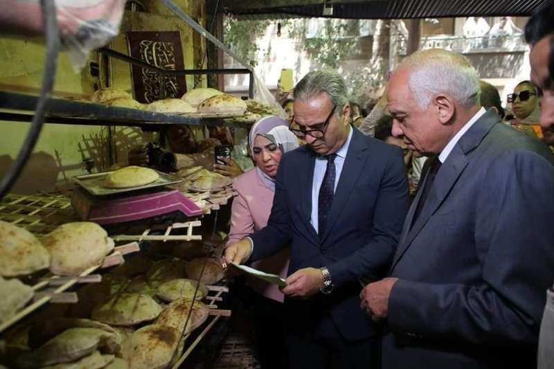 جولة محافظ الجيزة ورئيس جهاز حماية المستهلك