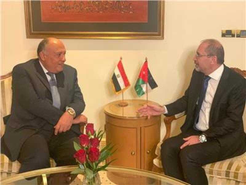 شكري يلتقي نظيره الأردني على هامش اجتماع وزراء الخارجية العرب بالبحرين