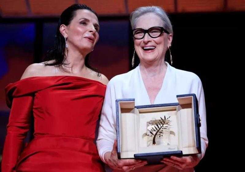 ميريل ستريب تحصل على السعفة الذهبية الفخرية في نسخة مهرجان كان لعام 2024