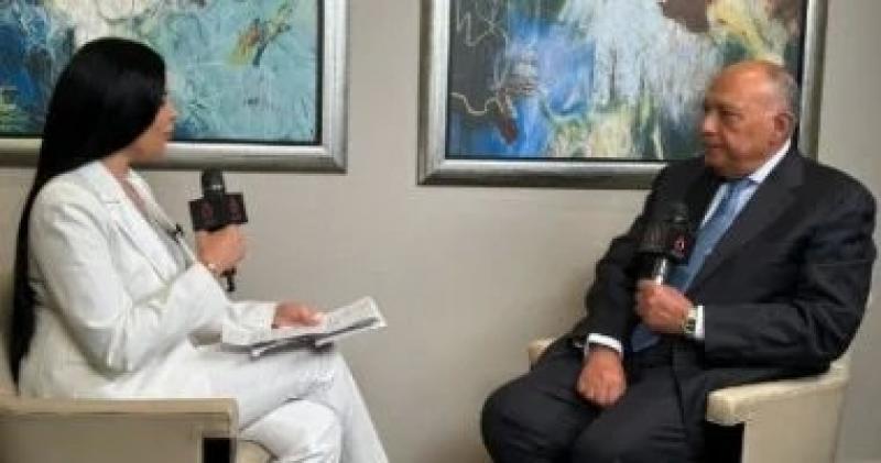 سامح شكري: مصر لا تحيد عن مبادئها التي تخدم مصلحة الشعب المصري