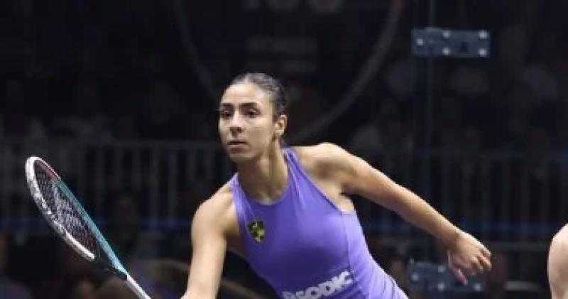 هانيا الحمامي تتأهل لنصف نهائي بطولة العالم للاسكواش بعد الفوز على روان العربي