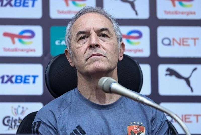 كولر: لا أرى أن حظوظ الأهلي أكبر من الترجي