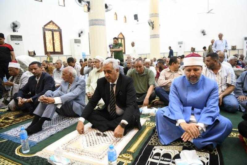 افتتاح مسجد الدرب الجديد بمركز نجع حمادي بعد الإحلال والتجديد