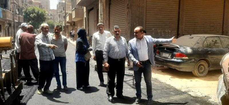 محافظ المنيا يتابع أعمال رفع كفاءة الطرق ضمن الخطة الاستثمارية للعام الجاري.. صور
