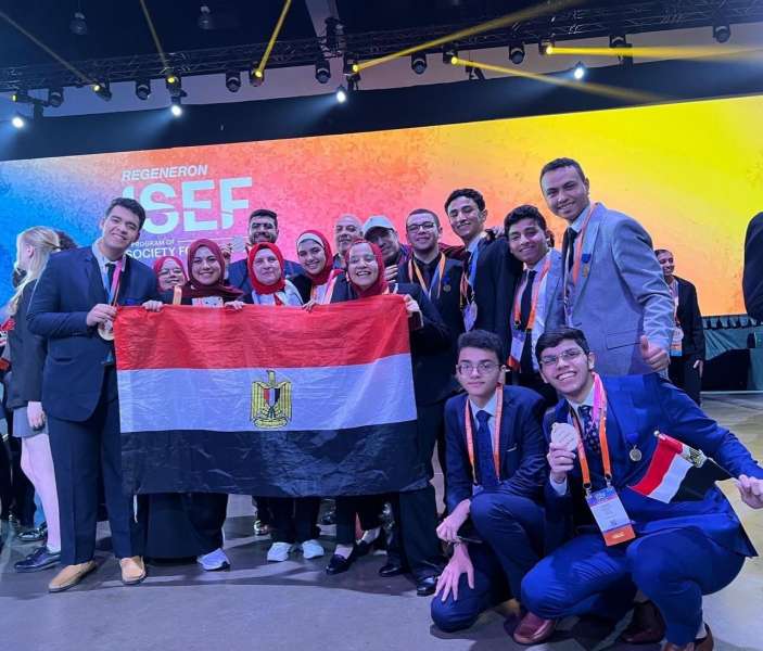 الفائزين فى مسابقة "ISEF" العالمية