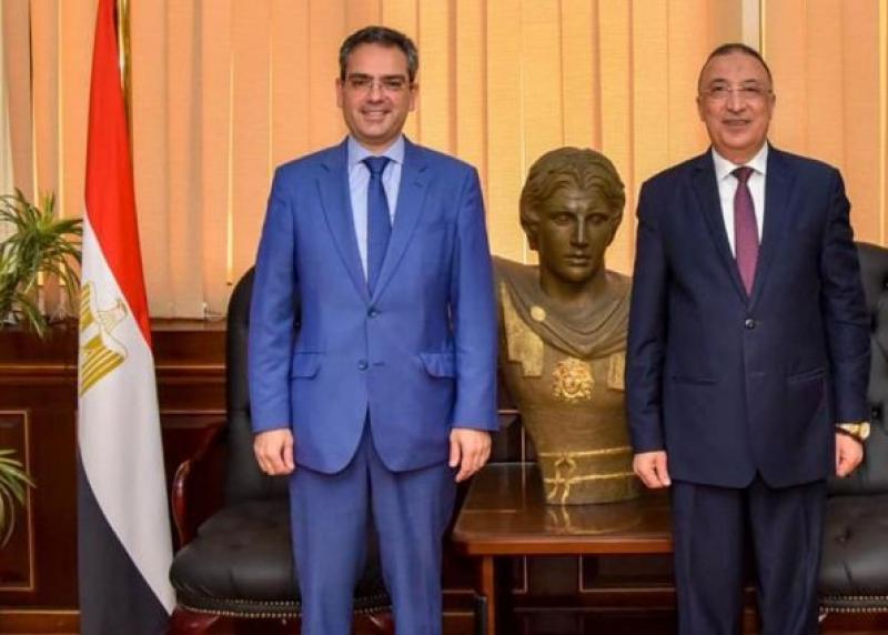 محافظ الإسكندرية يستقبل سفير مالطا لبحث سبل التعاون بين الجانبين