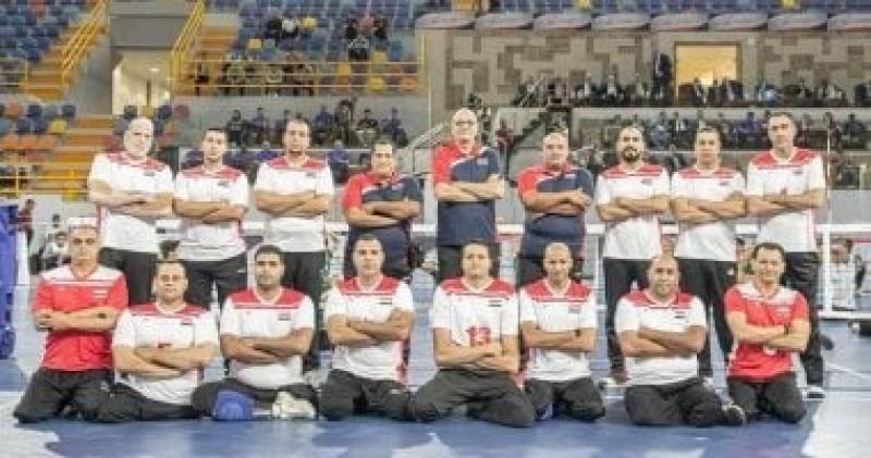 مصر فى المجموعة الأولى بمنافسات الطائرة جلوس في باريس