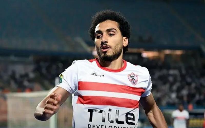 إصابة أحمد حمدي لاعب الزمالك بقطع في الرباط الصليبي