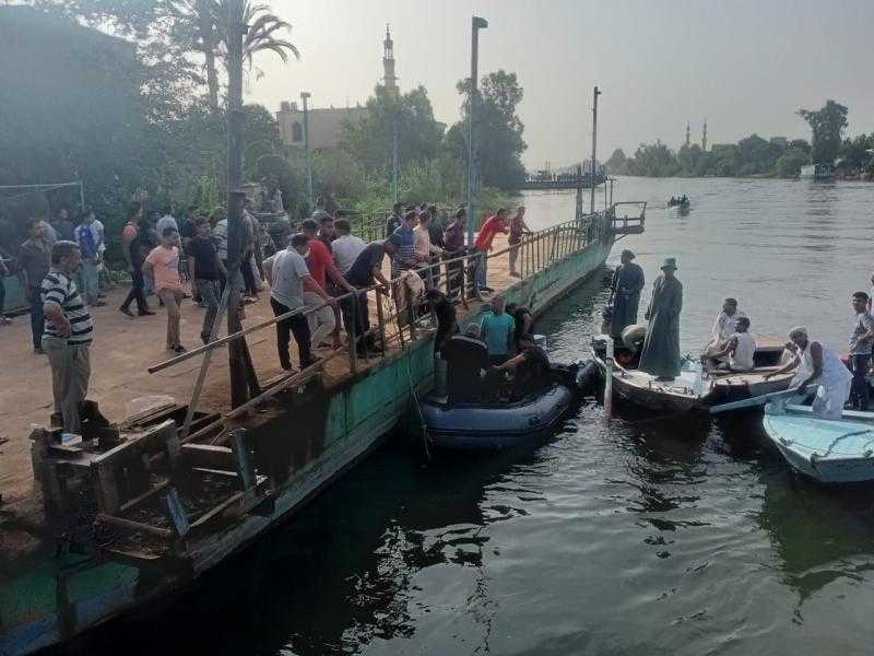 بالأسماء.. انتشال 4 من ضحايا معدية أبو غالب والبحث عن الحالة الأخيرة