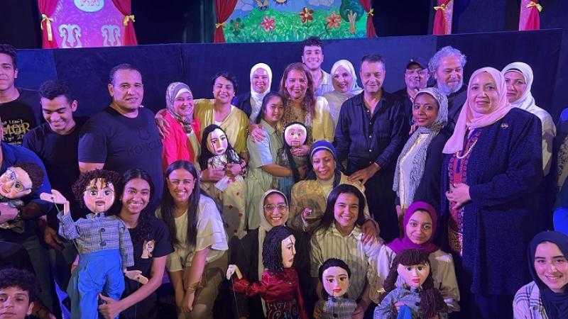 حضور جماهيري لافت في عرض العرائس فرحة بأكاديمية الفنون