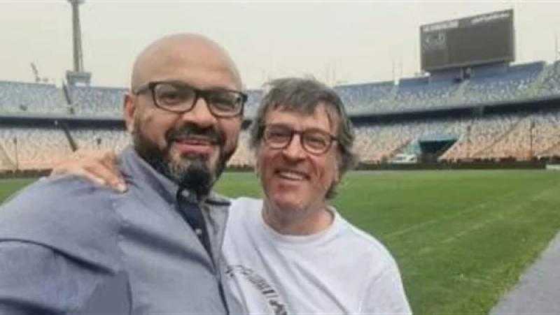مخرج نهائي دوري أبطال إفريقيا يتفقد استاد القاهرة قبل مباراة الأهلى والترجي