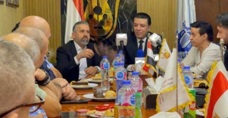 مصطفى كامل: توقيع بروتوكول تعاون بين نقابتي الموسيقيين المصرية واللبنانية