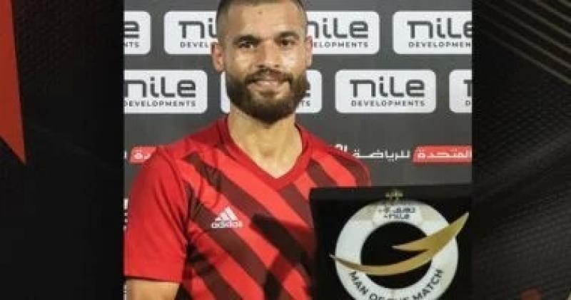 فريد شوقى أفضل لاعب فى مباراة طلائع الجيش وبلدية المحلة