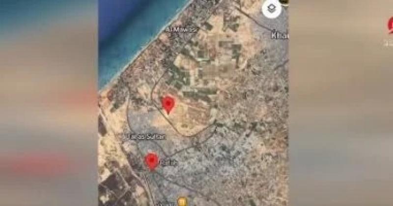شاهد خريطة موقع المجزة الإسرائيلية فى رفح الفلسطينية بعد إعلانها منطقة آمنة