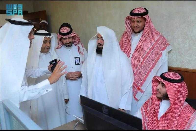 رئاسة الشؤون الدينية تدشن المركز الإعلامي للرئاسة في موسم الحج بالعاصمة المقدسة
