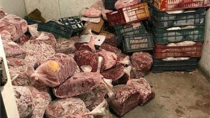 التحفظ على 800 كيلو لحوم ودواجن ورنجة غير صالحة فى الغربية
