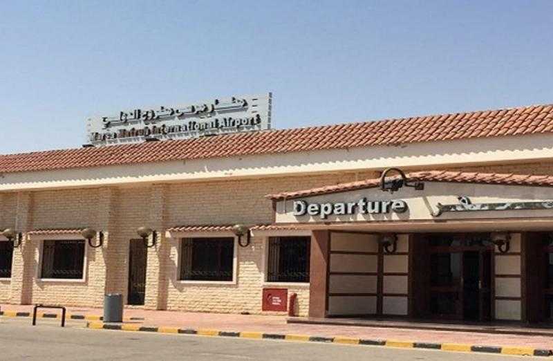 بعد توقف دام لأكثر من عامين.. مطار مرسى مطروح الدولي يستقبل أولى الرحلات