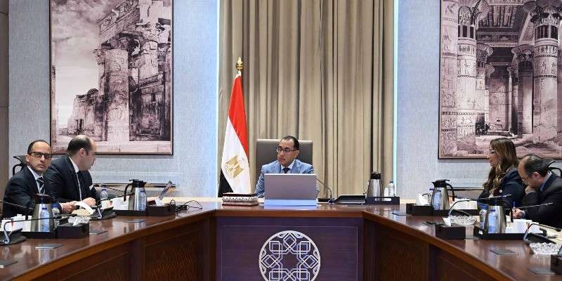 مدبولي خلال الاجتماع 