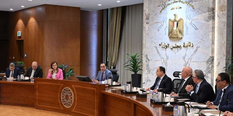 مدبولي خلال الاجتماع 