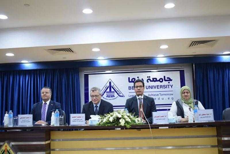 جامعة بنها تحتفل باليوم العالمي للتمريض وتكرم المتميزين من الأطقم الطبية.. صور