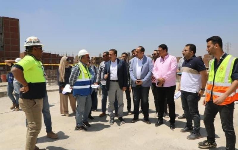 محافظ المنوفية يتفقد مستجدات الموقف التنفيذى لمستشفى الشهداء الجديدة
