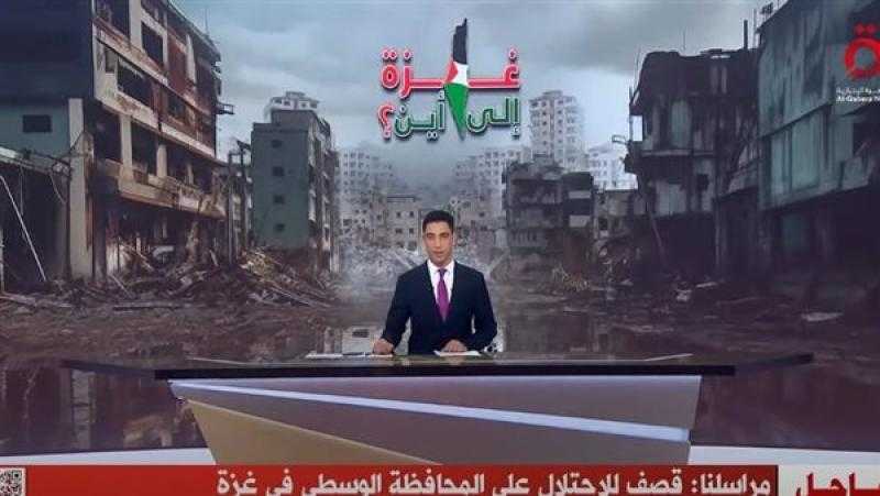 الاحتلال يقصف المحافظة الوسطى في قطاع غزة