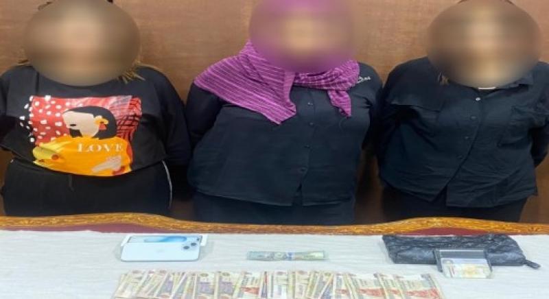 ضبط سيدة ونجلتيها لقيامهن بسرقة حقيبة يد من أحد الأشخاص بقصر النيل