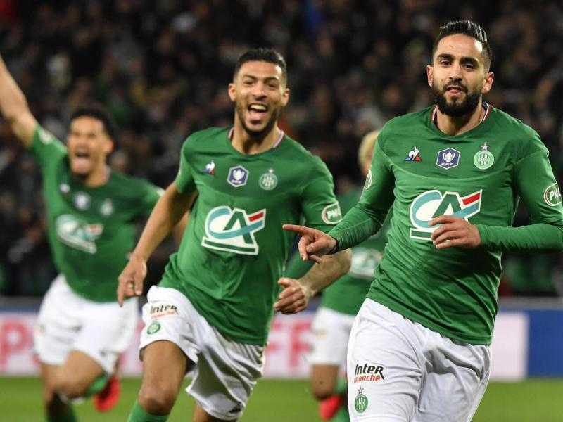 سانت إتيان يصعد للدوري الفرنسي بعد غياب عامين