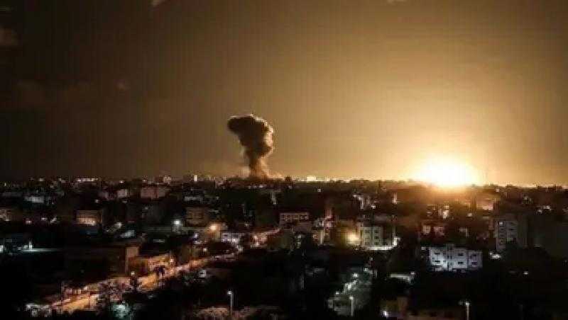 عدوان إسرائيلي على ريف حلب الشمالي في سوريا