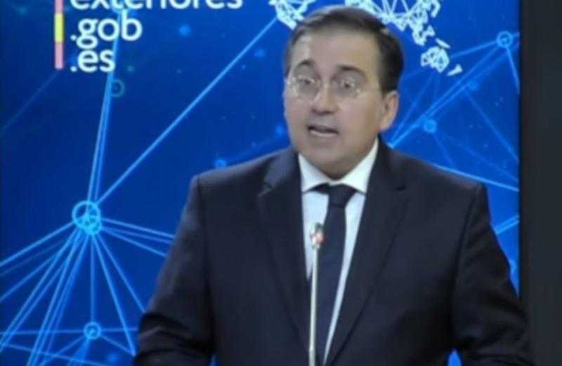 وزير خارجية إسبانيا: يجب إنهاء العملية العسكرية في رفح فورًا..وإدارة غزة والضفة سيكونان بيد السلطة الفلسطينية