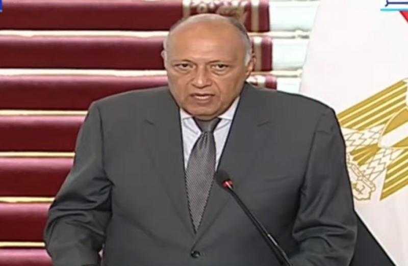 شكري: مصر وقبرص متفقتان على ضرورة وقف إطلاق النار فى غزة وإدخال المساعدات الإنسانية