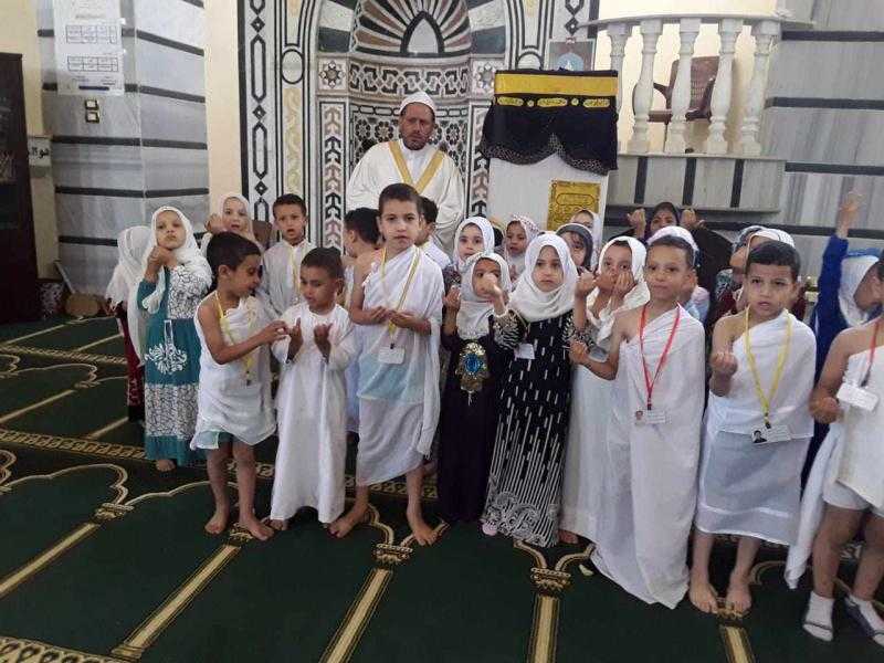 أوقاف بني سويف تعلم الأطفال مناسك الحج بالمساجد