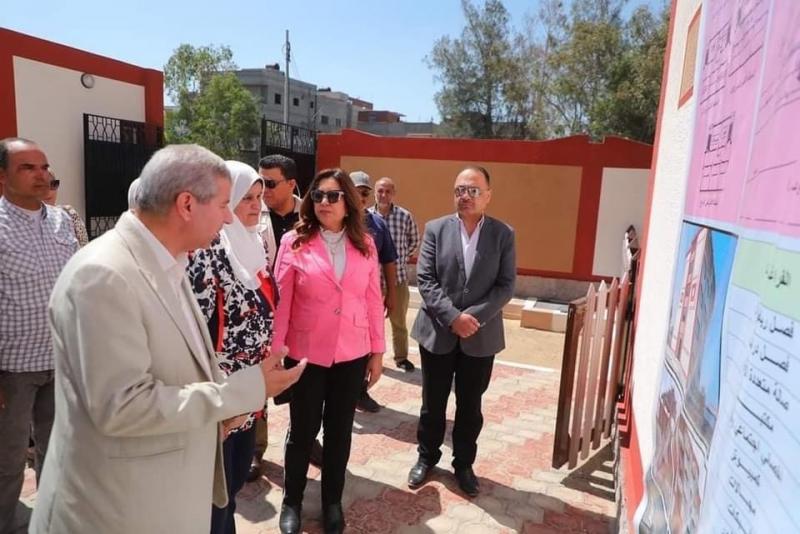 محافظ دمياط تفتتح مدرسة بمركز فارسكور