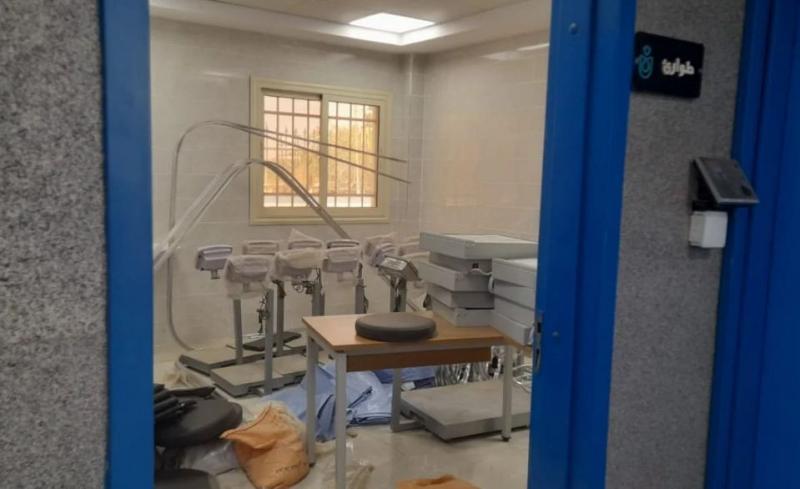وضع اللمسات الأخيرة لوحدة طب أسرة حانوت في زفتى بالغربية
