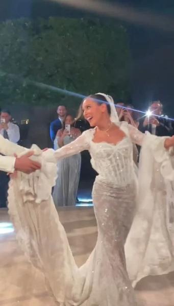 صور حفل زفاف جميلة عوض وأحمد حافظ