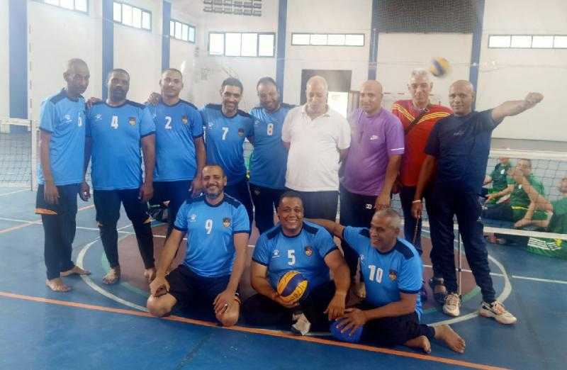 الإرادة والتحدي بالأقصر لذوي الهمم يحصل على المركز الثامن في بطولة الدوري العام لكرة الطائرة