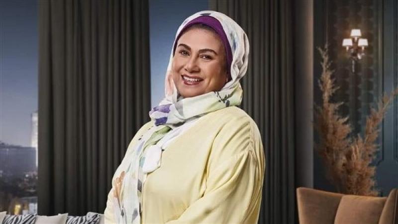 سلوى عثمان ترتدي الحجاب على بوستر مسلسل ” الوصفة السحرية ”