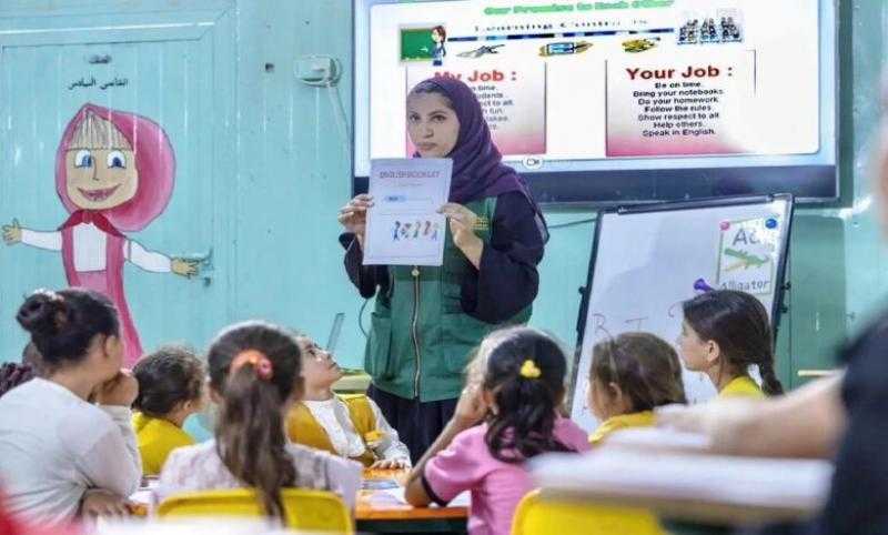 سلمان للإغاثة ينفذ البرنامج التطوعي السادس والعشرين في مخيم الزعتري للاجئين السوريين بالأردن